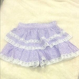 Altar'd State Ruffle Mini Skirt
